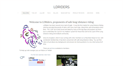 Desktop Screenshot of ldriders.com