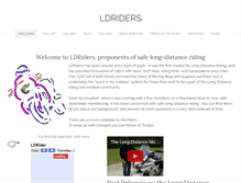Tablet Screenshot of ldriders.com